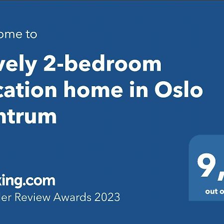 Lovely 2-Bedroom Vacation Home In Oslo ! ภายนอก รูปภาพ